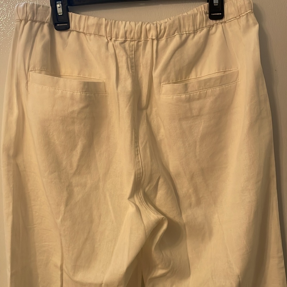 COOFANDY 98% Cotton Large Drawstring Pockets See Through Cover Up Pant - Picture 4 of 9